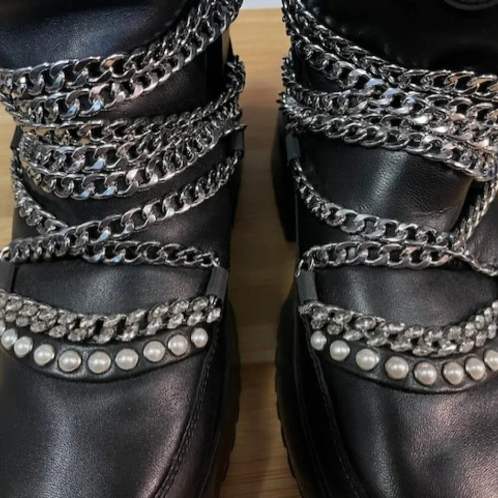 NWOT - Michael Kors Cassia leather Boot -  SIZE 6 - Picture 9 of 16